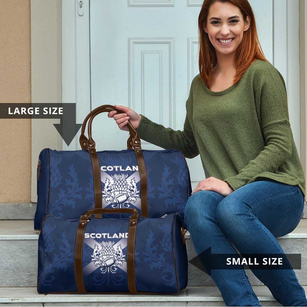 Scotland Rugby 2026 Travel Bag Scottish Thistle Flag Style