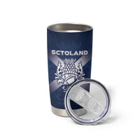 Custom Scotland Rugby 2026 Tumbler Cup Scottish Thistle Flag Style