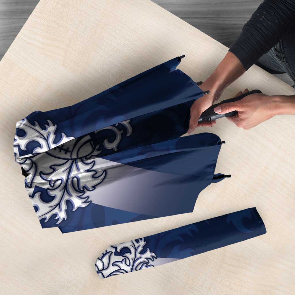 Scotland Rugby 2026 Umbrella Scottish Thistle Flag Style