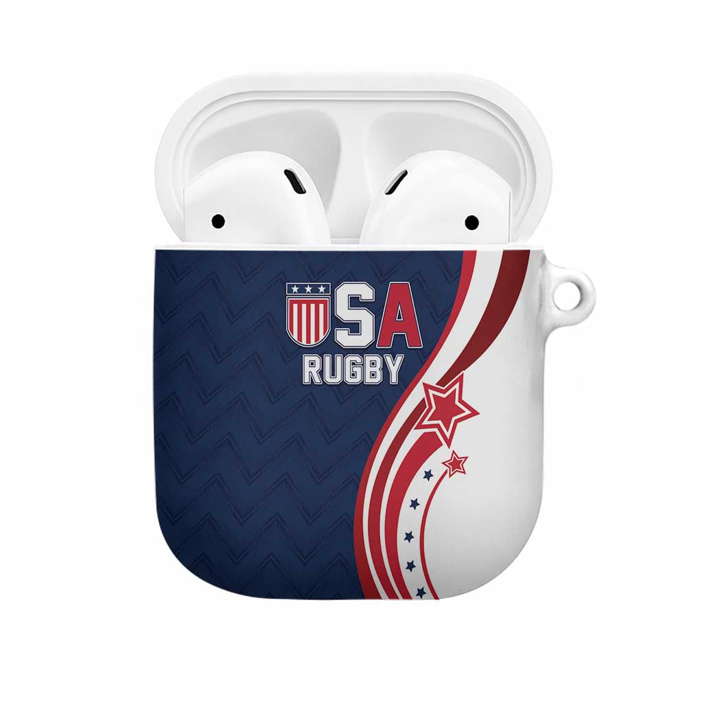 USA Rugby 2026 AirPods Case Sporty Style