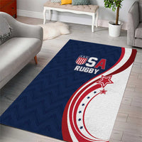 USA Rugby 2026 Area Rug Sporty Style