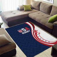 USA Rugby 2026 Area Rug Sporty Style