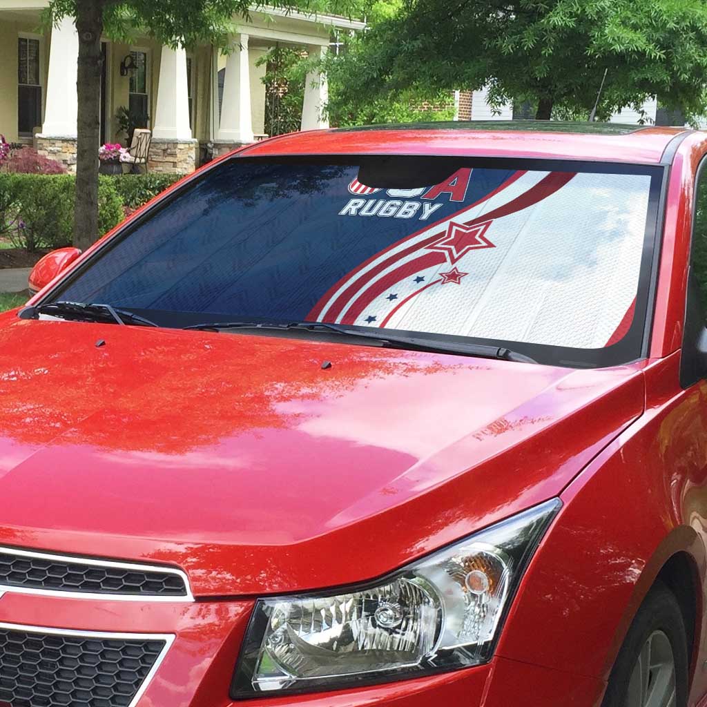 USA Rugby 2026 Auto Sun Shade Sporty Style