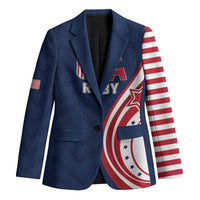 Custom USA Rugby 2026 Blazer Sporty Style