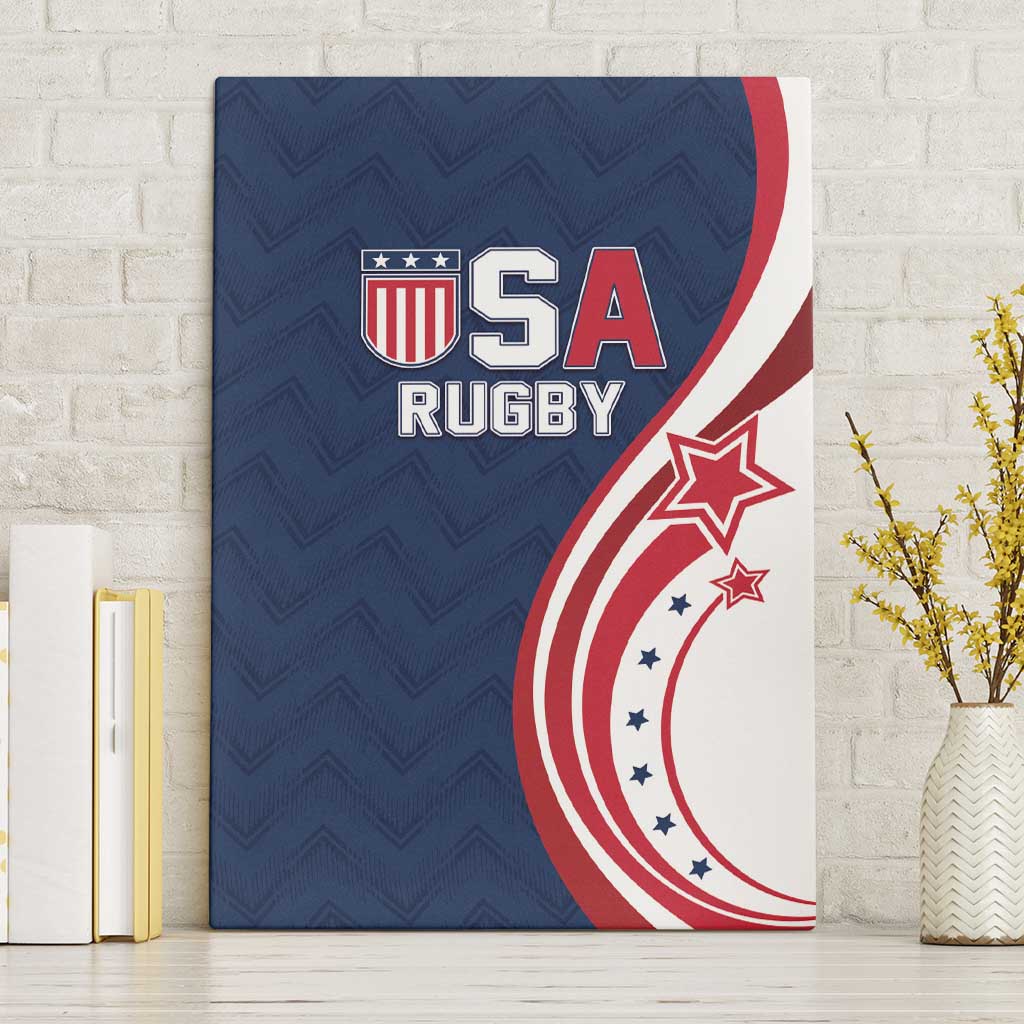 USA Rugby 2026 Canvas Wall Art Sporty Style