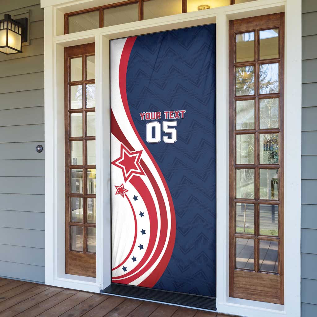 Custom USA Rugby 2026 Door Cover Sporty Style
