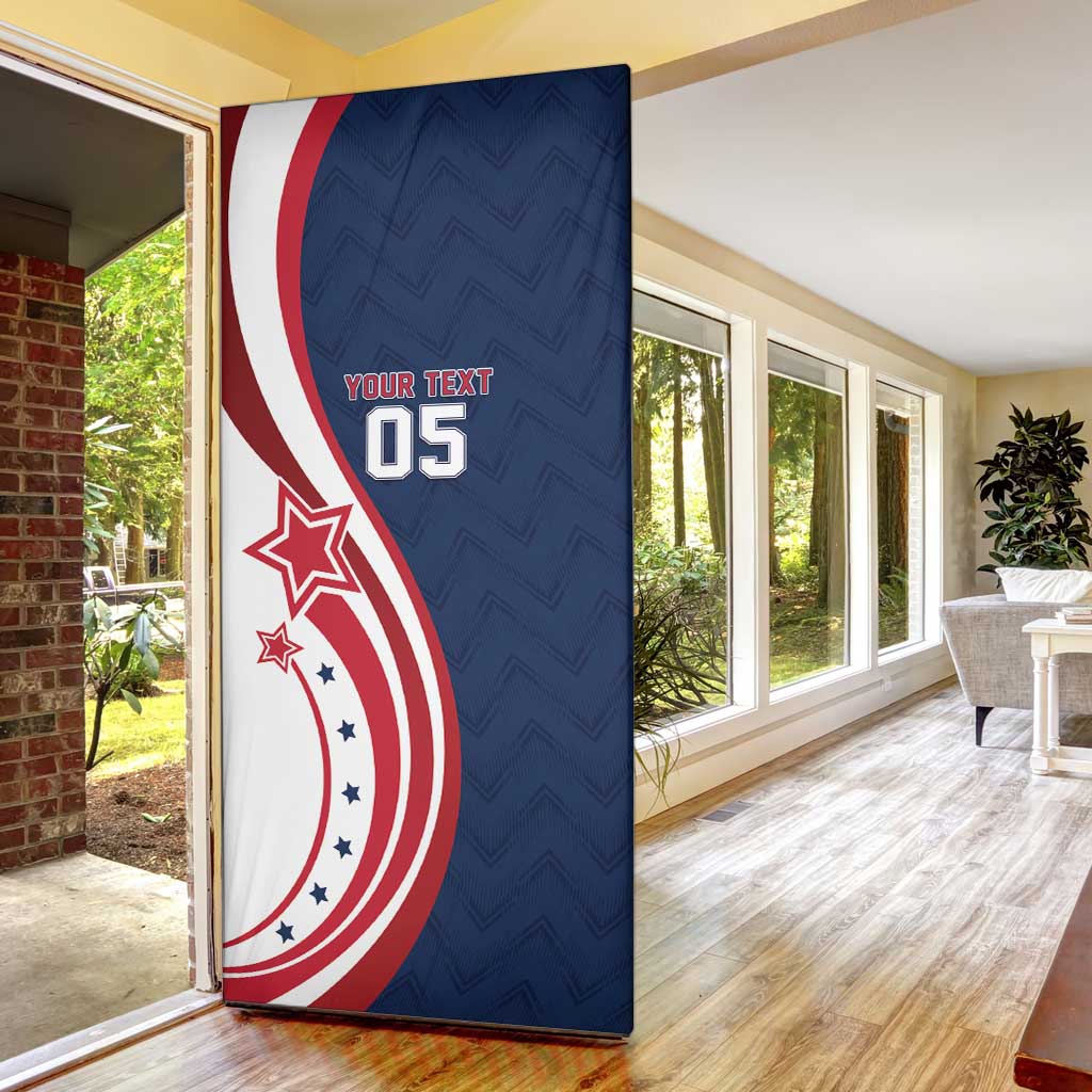 Custom USA Rugby 2026 Door Cover Sporty Style