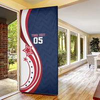 Custom USA Rugby 2026 Door Cover Sporty Style