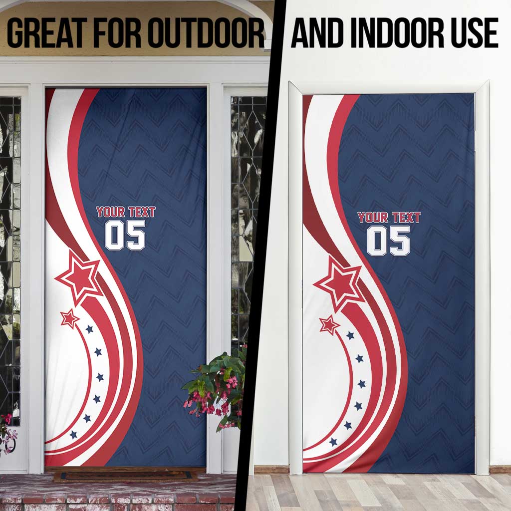 Custom USA Rugby 2026 Door Cover Sporty Style