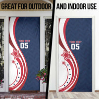 Custom USA Rugby 2026 Door Cover Sporty Style