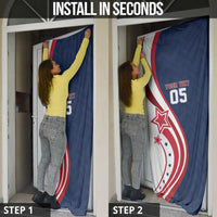 Custom USA Rugby 2026 Door Cover Sporty Style