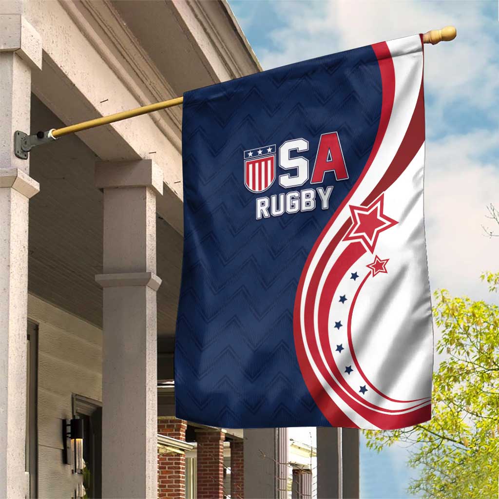 USA Rugby 2026 Garden Flag Sporty Style