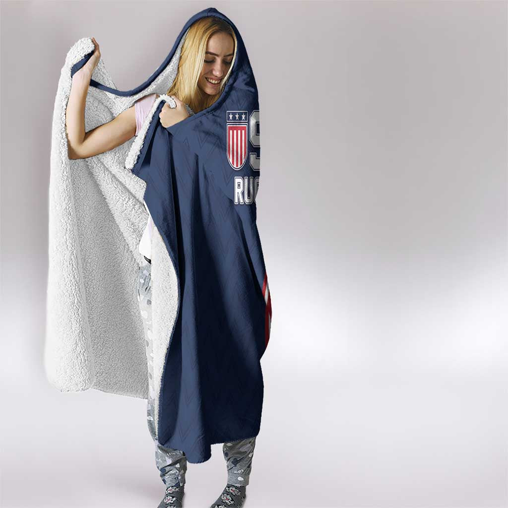 USA Rugby 2026 Hooded Blanket Sporty Style