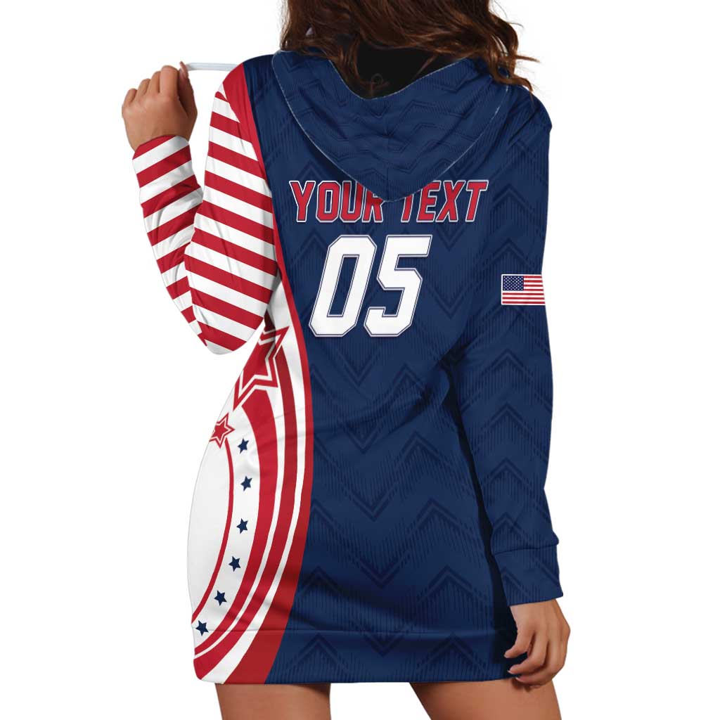 Custom USA Rugby 2026 Hoodie Dress Sporty Style