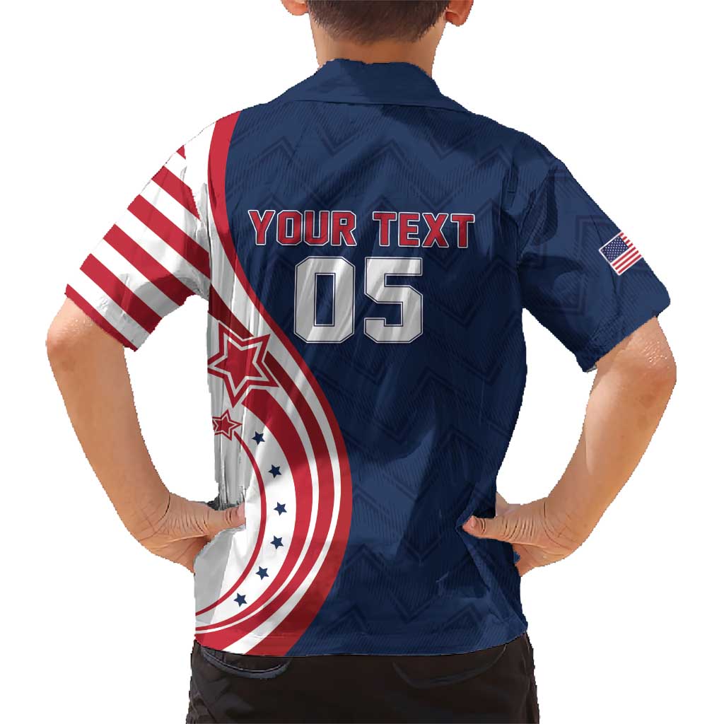 Custom USA Rugby 2026 Kid Hawaiian Shirt Sporty Style