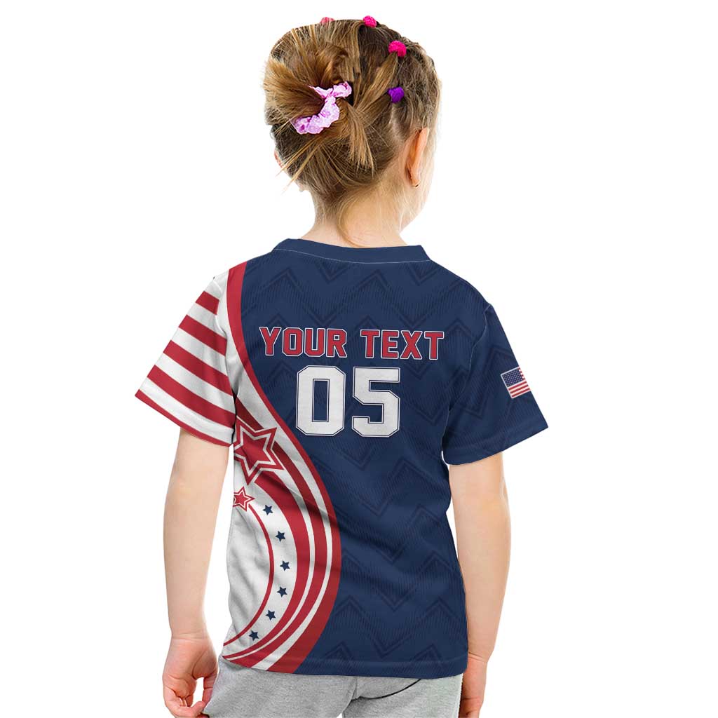 Custom USA Rugby 2026 Kid T Shirt Sporty Style