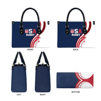 USA Rugby 2026 Leather Bag Sporty Style
