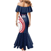 Custom USA Rugby 2026 Mermaid Dress Sporty Style