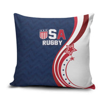 USA Rugby 2026 Pillow Cover Sporty Style