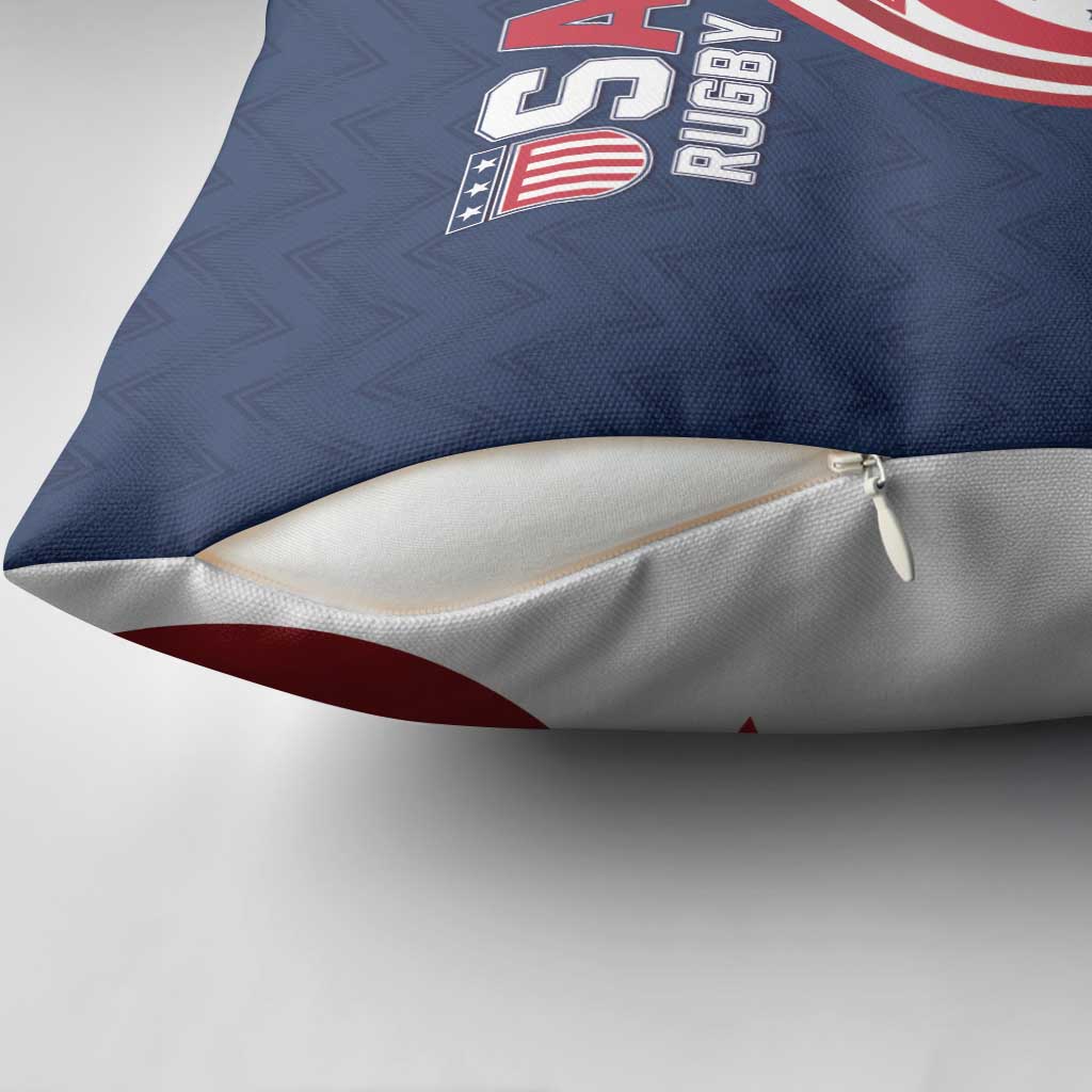 USA Rugby 2026 Pillow Cover Sporty Style