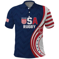Custom USA Rugby 2026 Polo Shirt Sporty Style