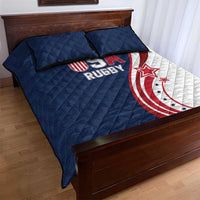 USA Rugby 2026 Quilt Bed Set Sporty Style