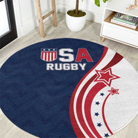 USA Rugby 2026 Round Carpet Sporty Style