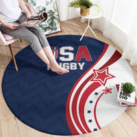 USA Rugby 2026 Round Carpet Sporty Style