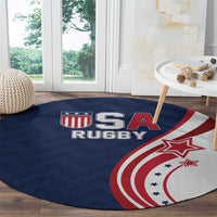 USA Rugby 2026 Round Carpet Sporty Style