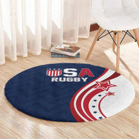 USA Rugby 2026 Round Carpet Sporty Style