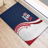 USA Rugby 2026 Rubber Doormat Sporty Style