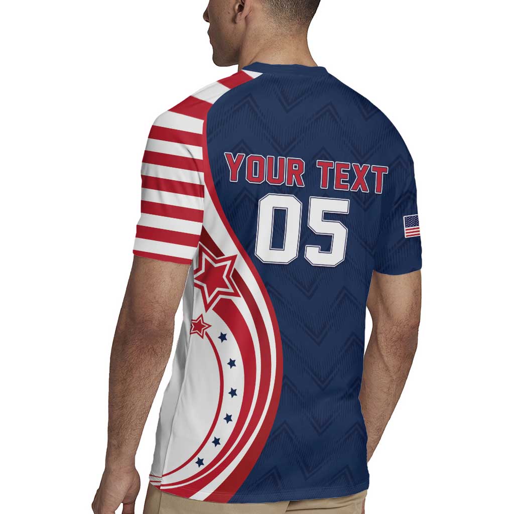 Custom USA Rugby 2026 Rugby Jersey Sporty Style