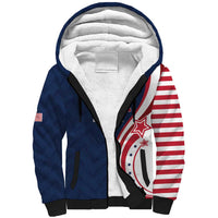 Custom USA Rugby 2026 Sherpa Hoodie Sporty Style