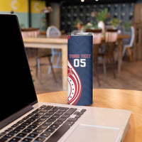 Custom USA Rugby 2026 Skinny Tumbler Sporty Style