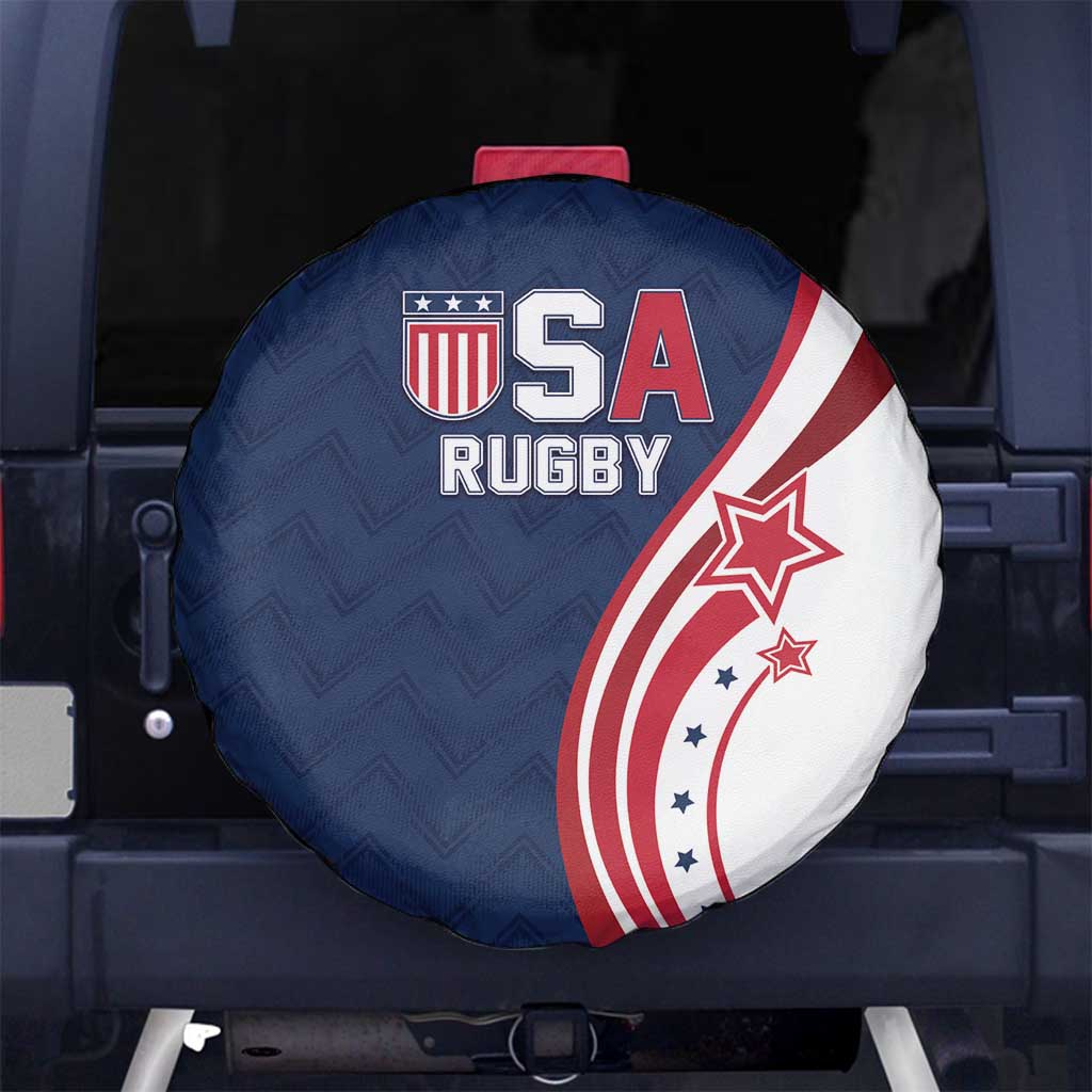 USA Rugby 2026 Spare Tire Cover Sporty Style