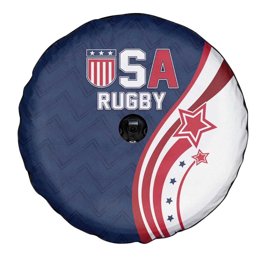 USA Rugby 2026 Spare Tire Cover Sporty Style