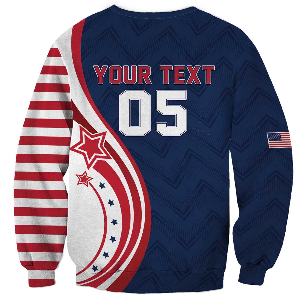 Custom USA Rugby 2026 Sweatshirt Sporty Style