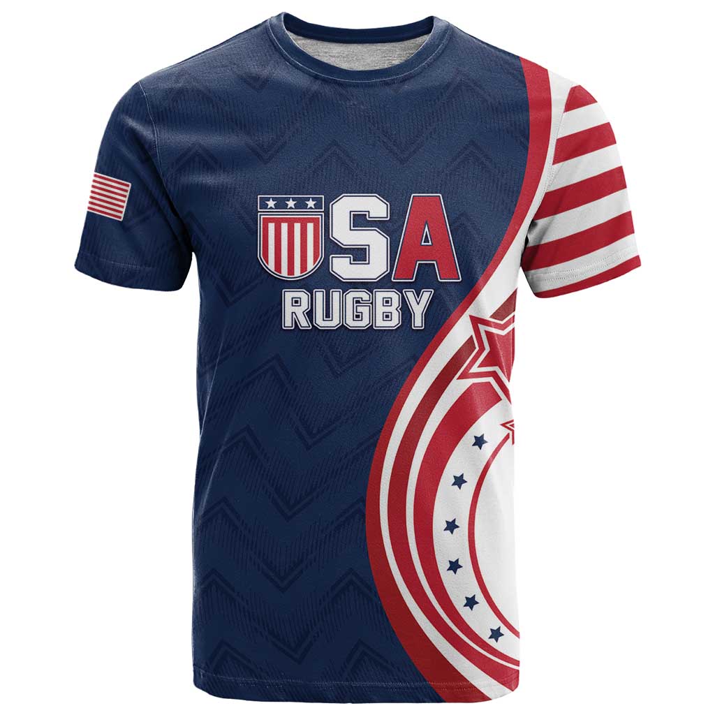 Custom USA Rugby 2026 T Shirt Sporty Style