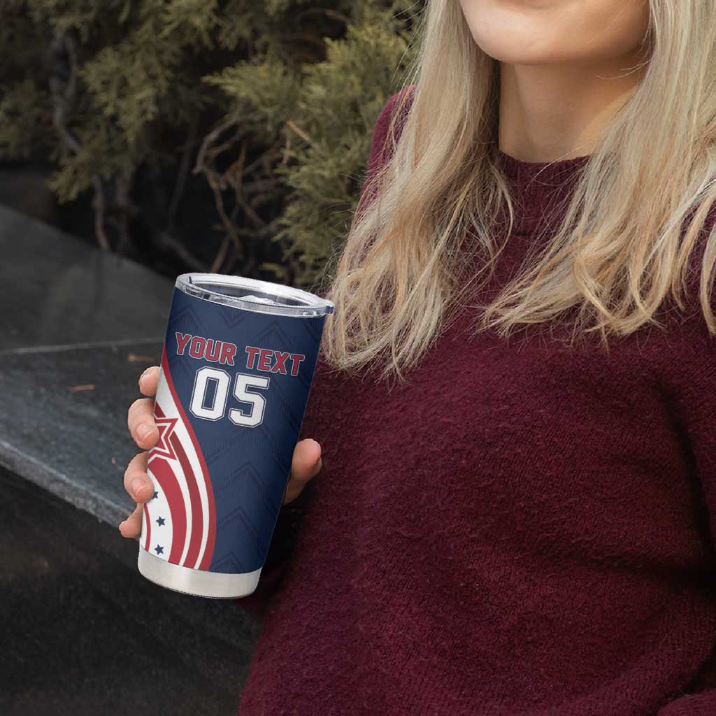 Custom USA Rugby 2026 Tumbler Cup Sporty Style