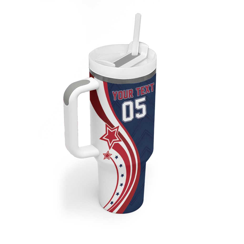 Custom USA Rugby 2026 Tumbler With Handle Sporty Style