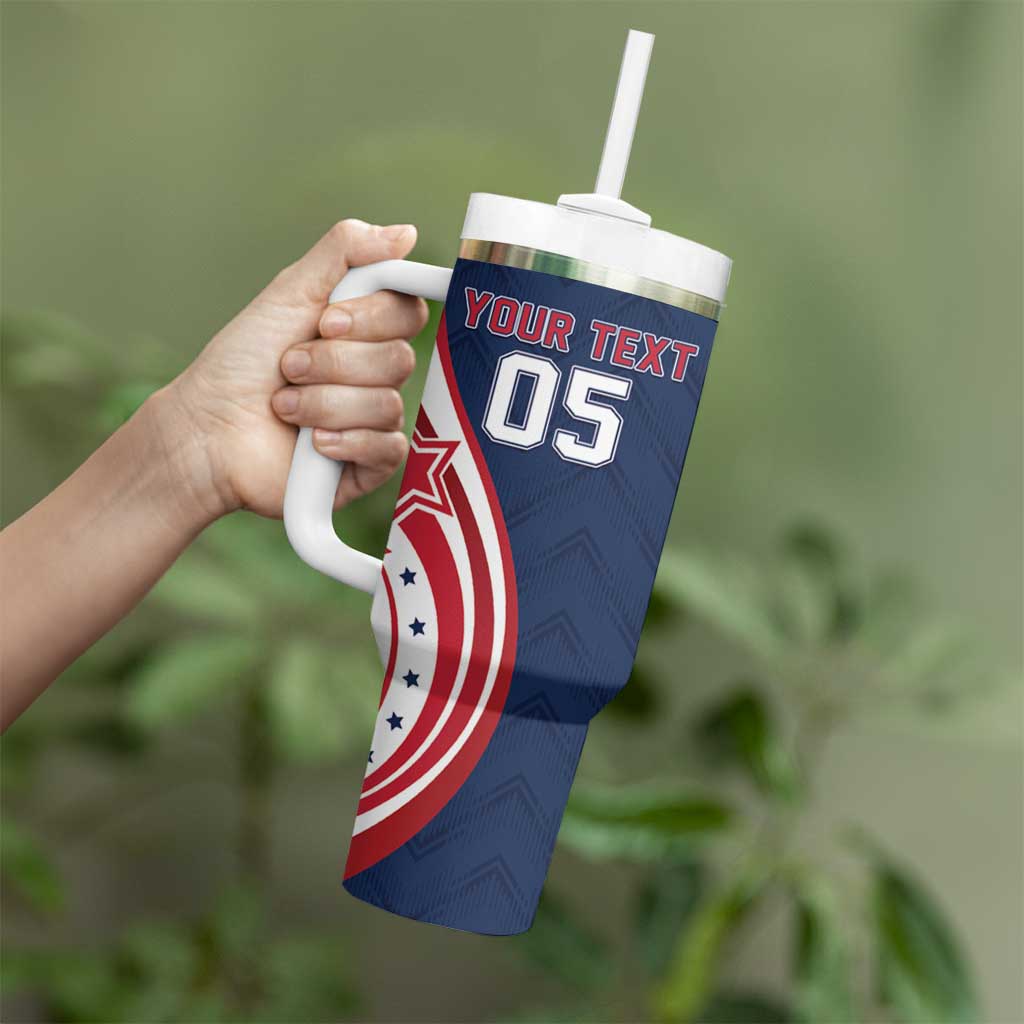 Custom USA Rugby 2026 Tumbler With Handle Sporty Style