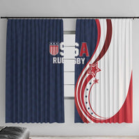 USA Rugby 2026 Window Curtain Sporty Style