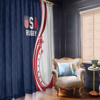 USA Rugby 2026 Window Curtain Sporty Style