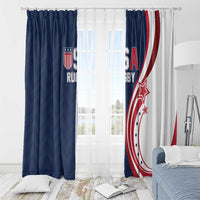 USA Rugby 2026 Window Curtain Sporty Style