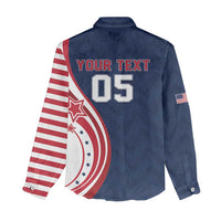 Custom USA Rugby 2026 Women Casual Shirt Sporty Style