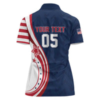 Custom USA Rugby 2026 Women Polo Shirt Sporty Style