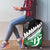 New Zealand And Ireland Rugby Luggage Cover Silver Fern With Celtic Cross
