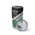 New Zealand And Ireland Rugby Custom Tumbler Cup Silver Fern With Celtic Cross