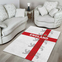 England Rugby Area Rug Vintage Style