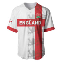 Custom England Rugby Baseball Jersey Vintage Style